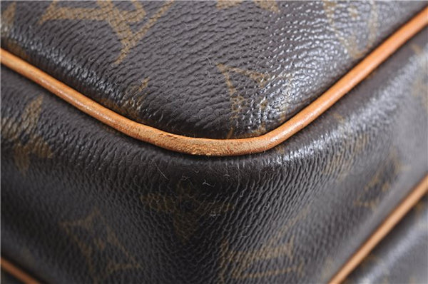 Authentic Louis Vuitton Monogram Reporter GM Shoulder Cross Bag M45252 LV 1386E