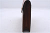 Authentic Louis Vuitton Epi Montaigne 27 Clutch Bag Brown M52653 LV 1387D