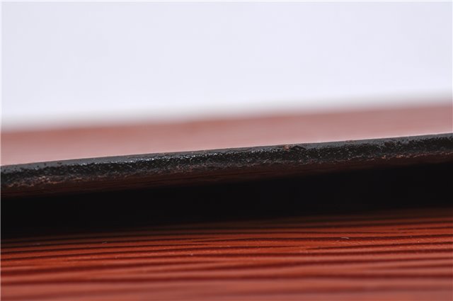 Authentic Louis Vuitton Epi Montaigne 27 Clutch Bag Brown M52653 LV 1387D