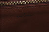 Authentic Louis Vuitton Epi Montaigne 27 Clutch Bag Brown M52653 LV 1387D