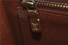 Authentic Louis Vuitton Epi Montaigne 27 Clutch Bag Brown M52653 LV 1387D