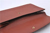 Authentic Louis Vuitton Epi Montaigne 27 Clutch Bag Brown M52653 LV 1387D