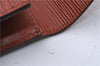 Authentic Louis Vuitton Epi Montaigne 27 Clutch Bag Brown M52653 LV 1387D