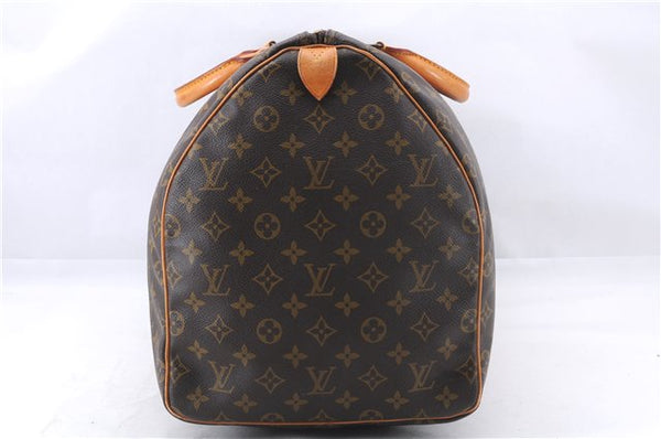 Authentic Louis Vuitton Monogram Keepall 55 Travel Boston Bag M41424 LV 1387E