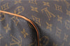 Authentic Louis Vuitton Monogram Keepall 55 Travel Boston Bag M41424 LV 1387E