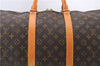 Authentic Louis Vuitton Monogram Keepall 55 Travel Boston Bag M41424 LV 1387E