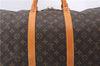 Authentic Louis Vuitton Monogram Keepall 55 Travel Boston Bag M41424 LV 1387E