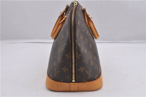 Authentic Louis Vuitton Monogram Alma Hand Bag Purse M51130 LV 1387F