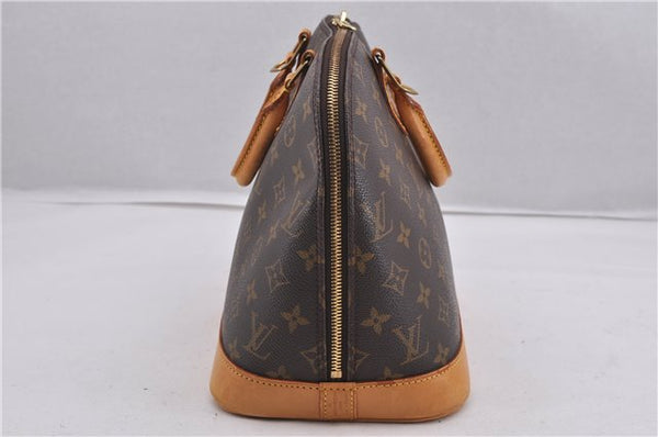 Authentic Louis Vuitton Monogram Alma Hand Bag Purse M51130 LV 1387F
