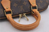 Authentic Louis Vuitton Monogram Alma Hand Bag Purse M51130 LV 1387F