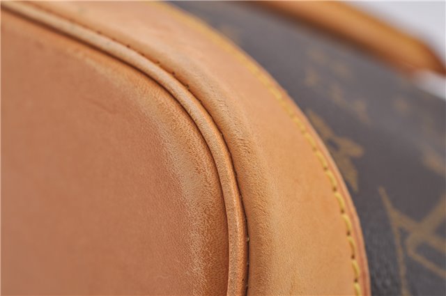 Authentic Louis Vuitton Monogram Alma Hand Bag Purse M51130 LV 1387F