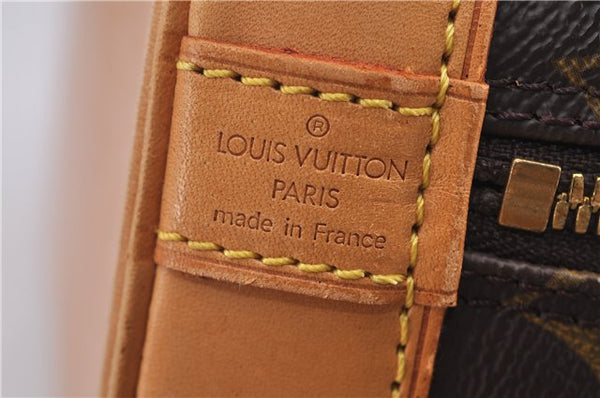 Authentic Louis Vuitton Monogram Alma Hand Bag Purse M51130 LV 1387F