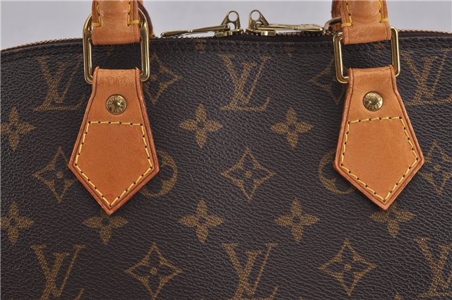 Authentic Louis Vuitton Monogram Alma Hand Bag Purse M51130 LV 1387F