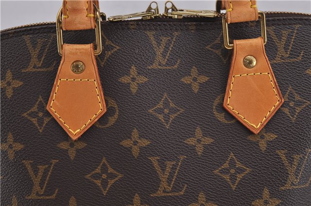 Authentic Louis Vuitton Monogram Alma Hand Bag Purse M51130 LV 1387F