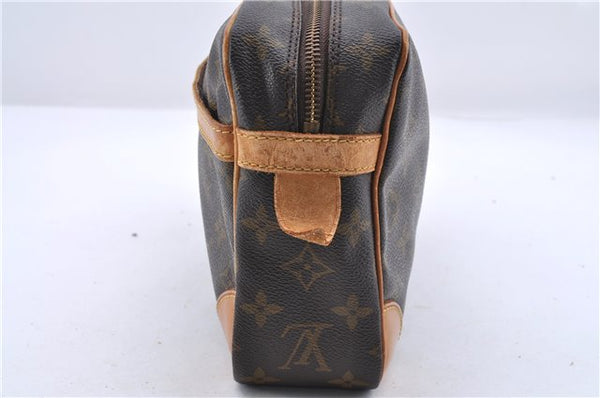 Authentic Louis Vuitton Monogram Compiegne 28 Clutch Hand Bag M51845 LV 1388D