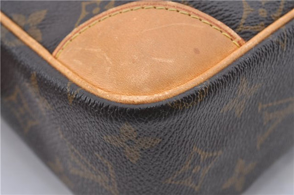 Authentic Louis Vuitton Monogram Compiegne 28 Clutch Hand Bag M51845 LV 1388D