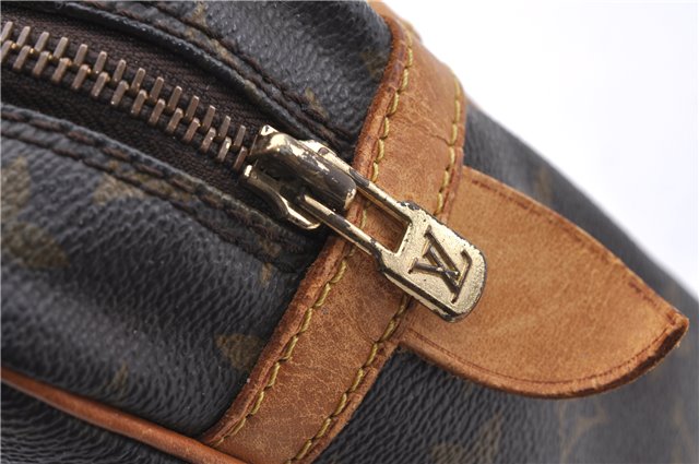 Authentic Louis Vuitton Monogram Compiegne 28 Clutch Hand Bag M51845 LV 1388D