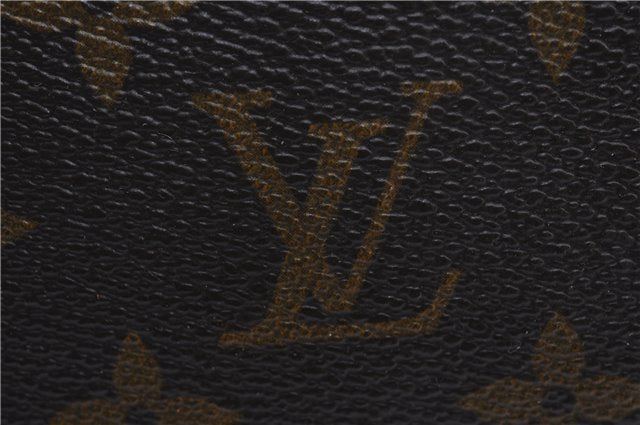 Authentic Louis Vuitton Monogram Compiegne 28 Clutch Hand Bag M51845 LV 1388D