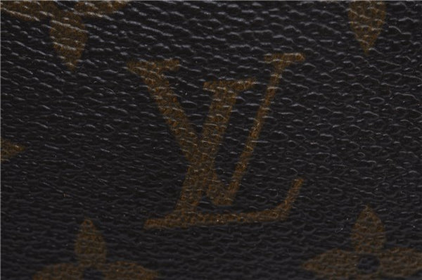 Authentic Louis Vuitton Monogram Compiegne 28 Clutch Hand Bag M51845 LV 1388D