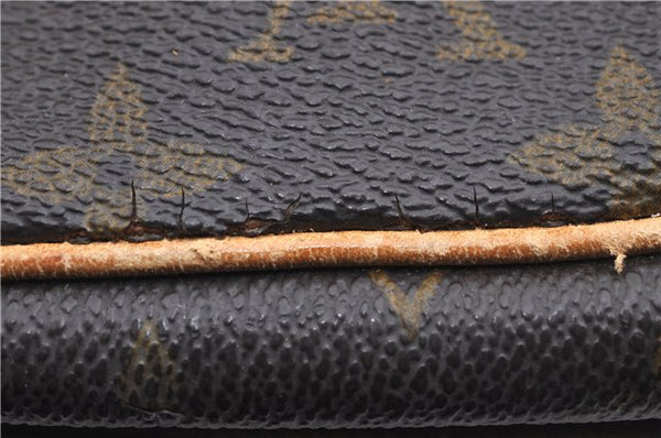 Authentic Louis Vuitton Monogram Compiegne 28 Clutch Hand Bag M51845 LV 1388D