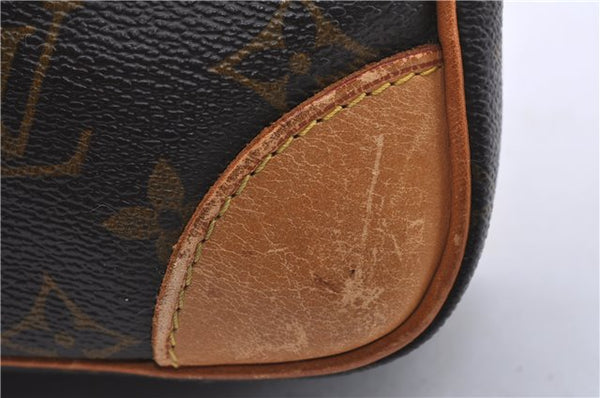Authentic Louis Vuitton Monogram Compiegne 28 Clutch Hand Bag M51845 LV 1388D