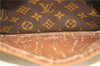 Authentic Louis Vuitton Monogram Compiegne 28 Clutch Hand Bag M51845 LV 1388D