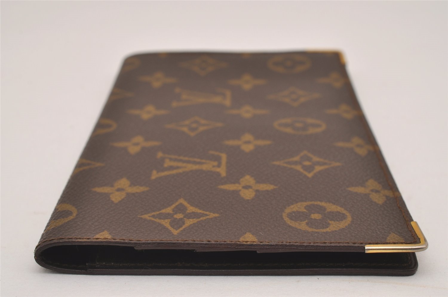 Authentic Louis Vuitton Monogram Porte Chequier Double M62223 Long Wallet 1388I