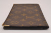 Authentic Louis Vuitton Monogram Porte Chequier Double M62223 Long Wallet 1388I