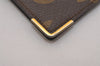 Authentic Louis Vuitton Monogram Porte Chequier Double M62223 Long Wallet 1388I