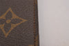 Authentic Louis Vuitton Monogram Porte Chequier Double M62223 Long Wallet 1388I