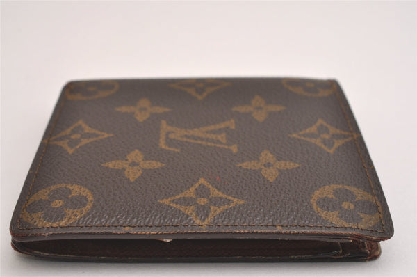 Authentic Louis Vuitton Monogram Porte Billet Carte Credit Monnaie Wallet 1389I