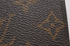 Authentic Louis Vuitton Monogram Porte Billet Carte Credit Monnaie Wallet 1389I