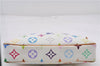 Louis Vuitton Monogram Multicolor Pochette Accessoires Pouch M92649 White 1390E