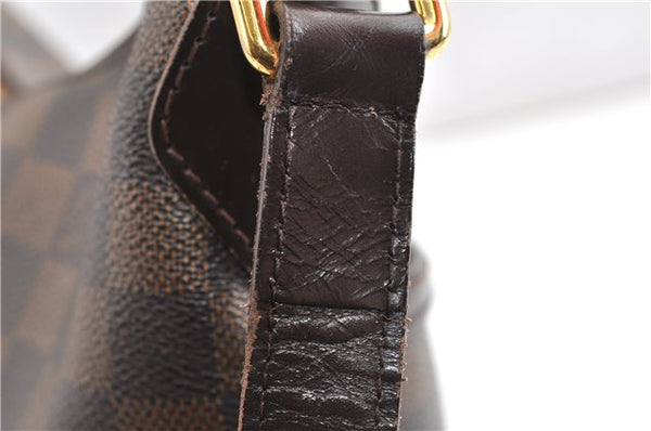 Authentic Louis Vuitton Damier Bloomsbury PM Shoulder Bag N42251 Junk 1390G