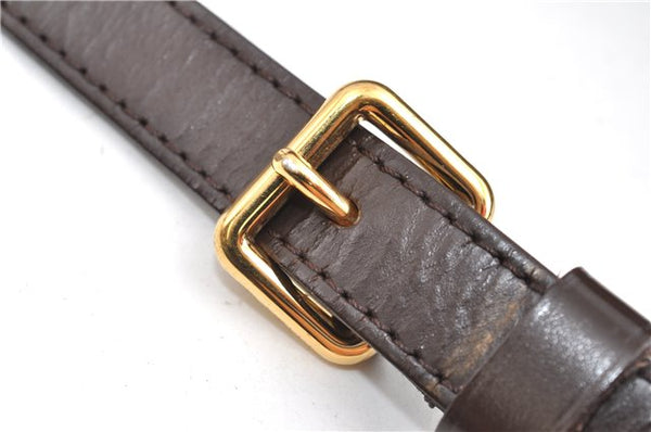 Authentic Louis Vuitton Damier Bloomsbury PM Shoulder Bag N42251 Junk 1390G