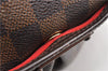 Authentic Louis Vuitton Damier Bloomsbury PM Shoulder Bag N42251 Junk 1390G