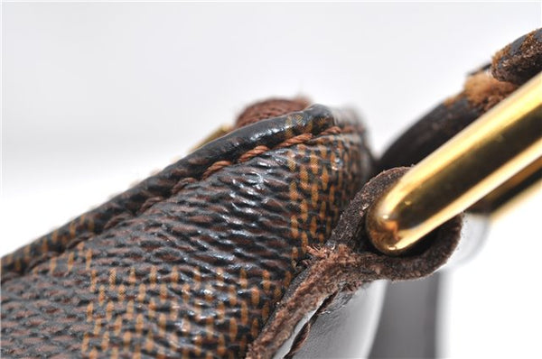 Authentic Louis Vuitton Damier Bloomsbury PM Shoulder Bag N42251 Junk 1390G