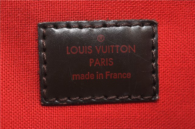 Authentic Louis Vuitton Damier Bloomsbury PM Shoulder Bag N42251 Junk 1390G