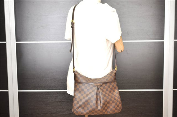 Authentic Louis Vuitton Damier Bloomsbury PM Shoulder Bag N42251 Junk 1390G