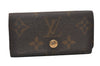 Authentic Louis Vuitton Monogram Multicles 4 Four Hooks Key Case M62631 LV 1390I
