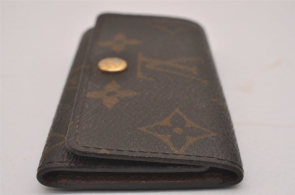 Authentic Louis Vuitton Monogram Multicles 4 Four Hooks Key Case M62631 LV 1390I
