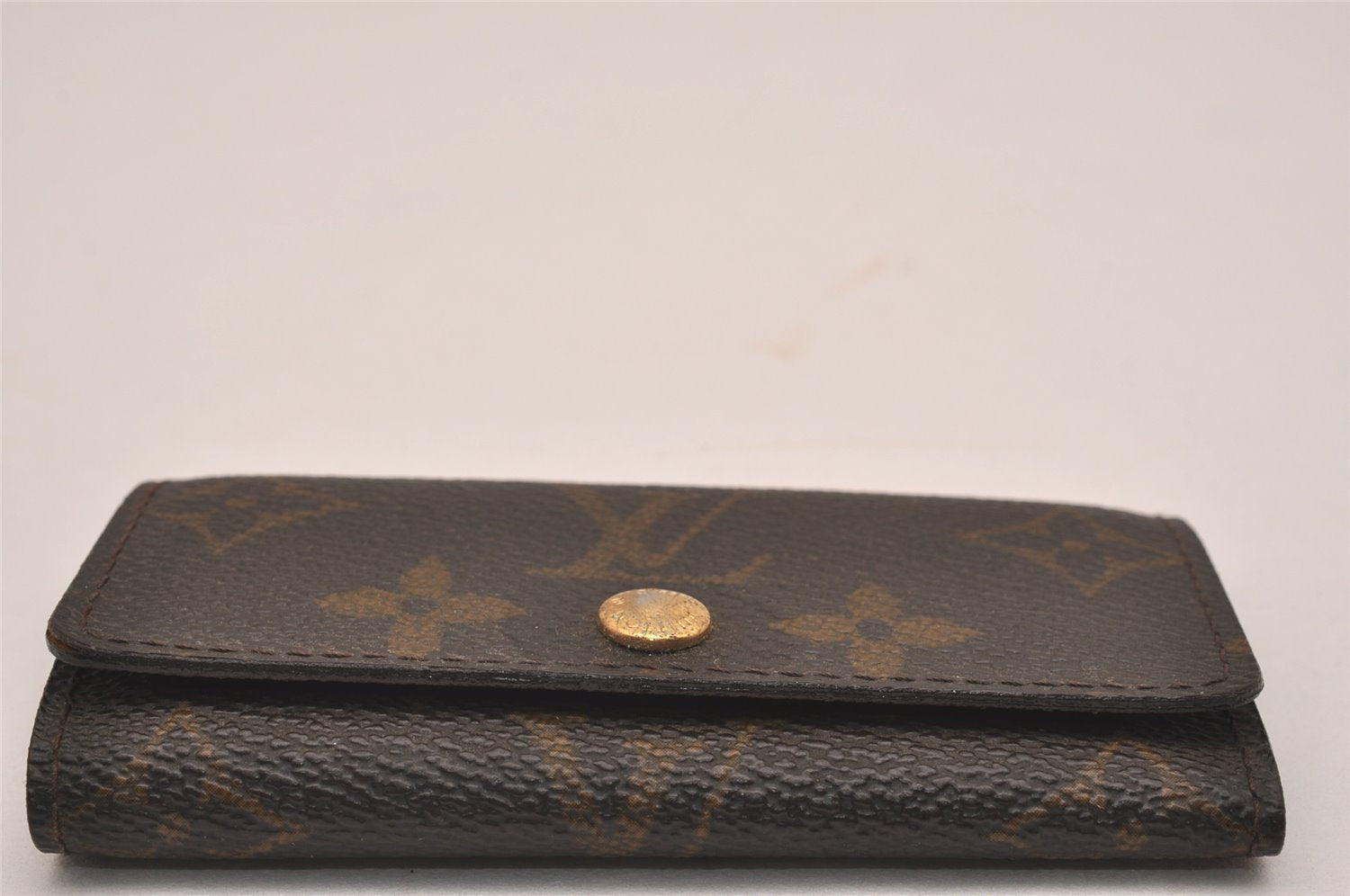 Authentic Louis Vuitton Monogram Multicles 4 Four Hooks Key Case M62631 LV 1390I