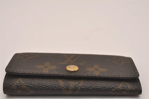 Authentic Louis Vuitton Monogram Multicles 4 Four Hooks Key Case M62631 LV 1390I