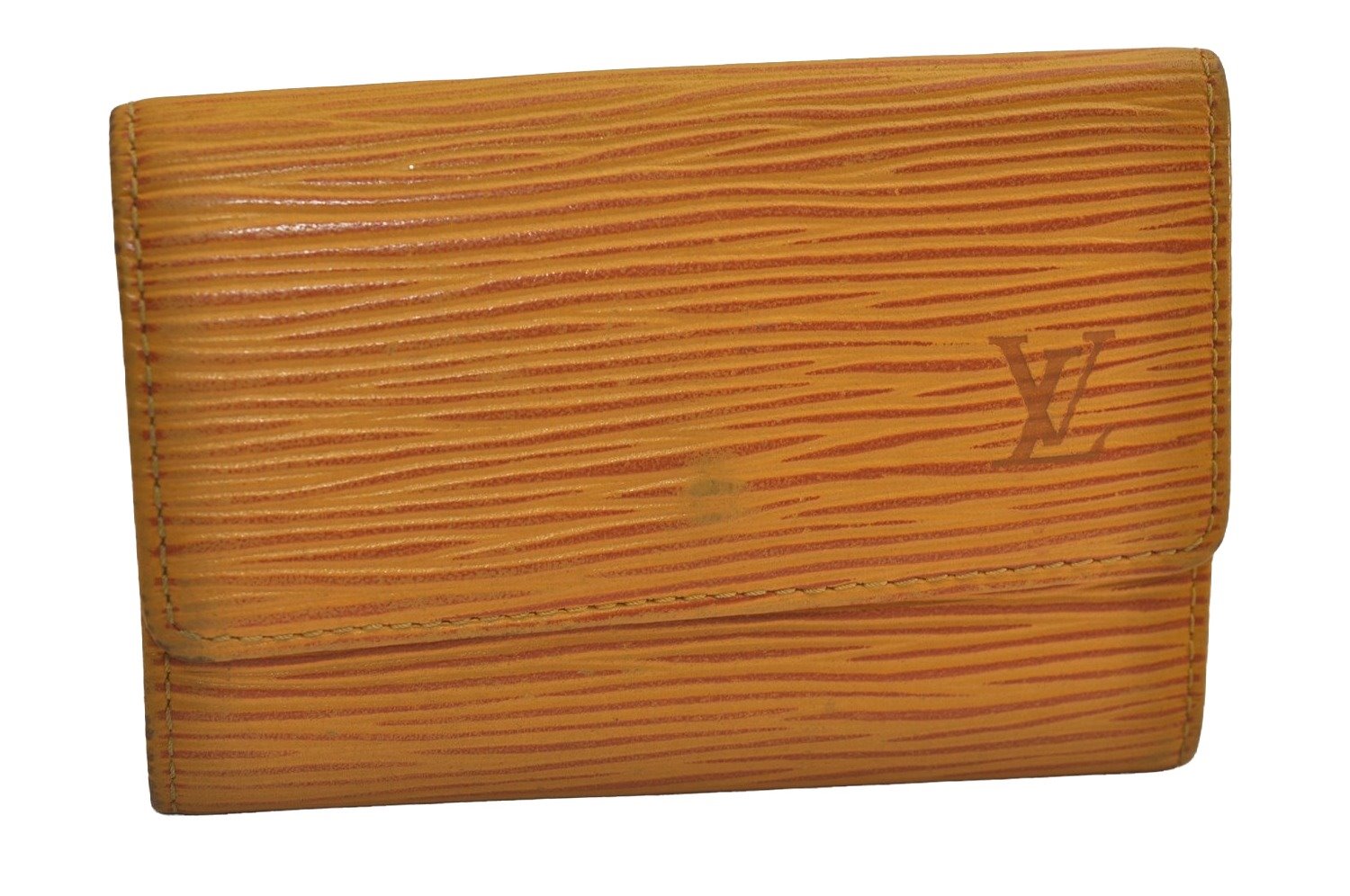 Authentic Louis Vuitton Epi Multicles 6 Key Case Yellow M63819 LV 1391I