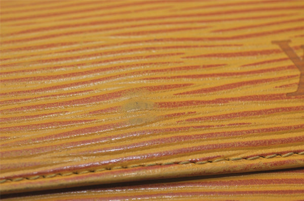 Authentic Louis Vuitton Epi Multicles 6 Key Case Yellow M63819 LV 1391I