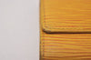Authentic Louis Vuitton Epi Multicles 6 Key Case Yellow M63819 LV 1391I