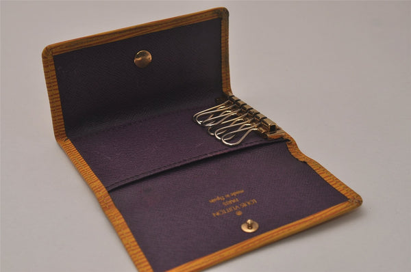 Authentic Louis Vuitton Epi Multicles 6 Key Case Yellow M63819 LV 1391I