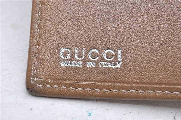 Authentic GUCCI Horsebit Long Wallet Purse Leather 035661 Brown 1395D