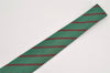 Authentic HERMES Vintage Tie Necktie Chain Pattern Silk 7129FA Green 1395I