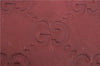 Authentic GUCCI Guccissima Leather Long Wallet Purse 212110 Red 1397D